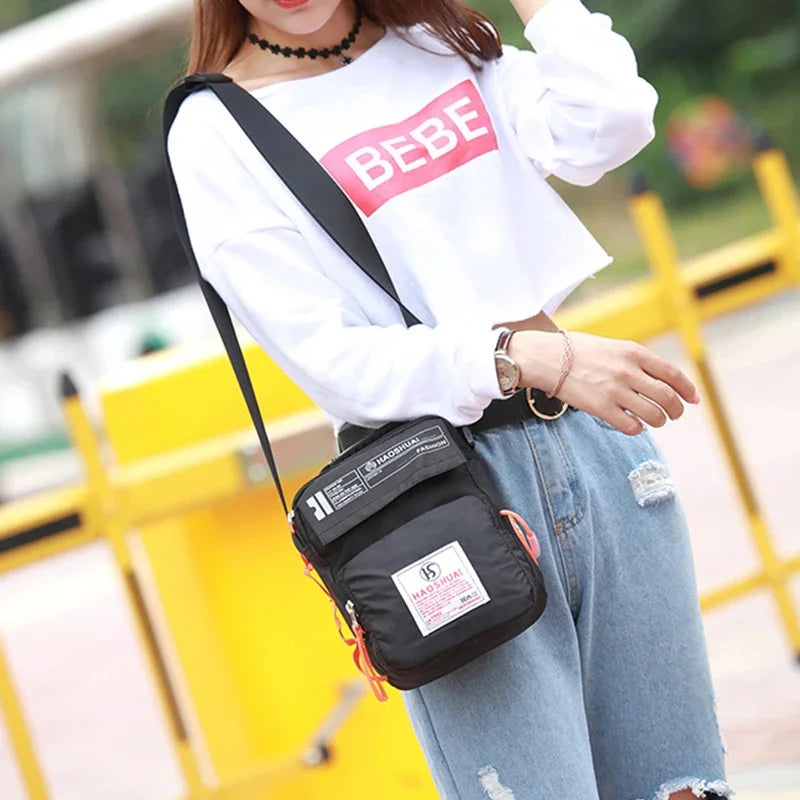 Unisex High Quality Cross Body Top Handle Bag Military Fashion Trends Casual Handbag Nylon Sling Shoulder Messenger Tote Bags