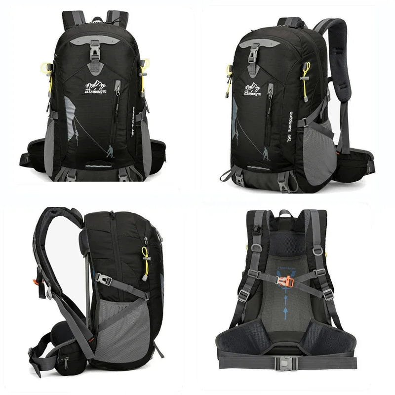 Unisex Waterproof Outdoor Climbing Camping Travel Sports Backpack Trekking Rucksack Bag Pack For Male Female