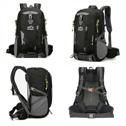 Unisex Waterproof Outdoor Climbing Camping Travel Sports Backpack Trekking Rucksack Bag Pack For Male Female