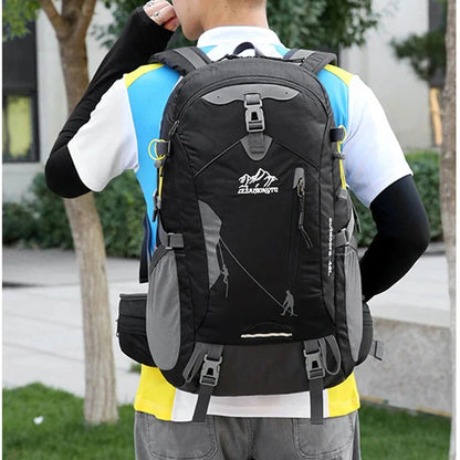 Unisex Waterproof Outdoor Climbing Camping Travel Sports Backpack Trekking Rucksack Bag Pack For Male Female