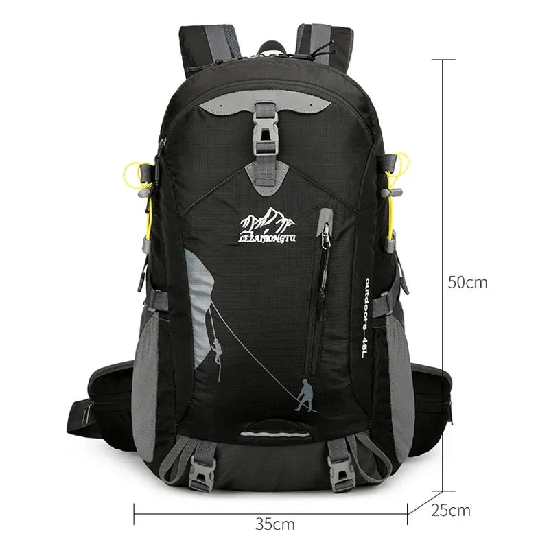 Unisex Waterproof Outdoor Climbing Camping Travel Sports Backpack Trekking Rucksack Bag Pack For Male Female