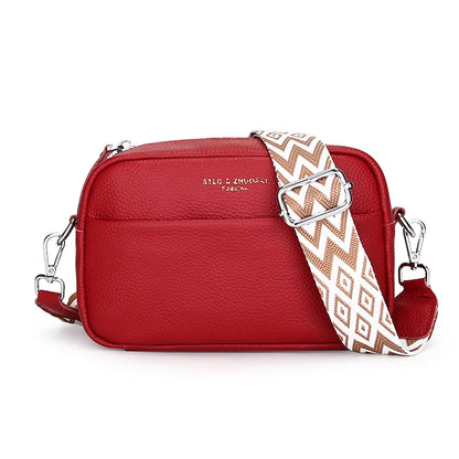 Upgraded Version Genuine Leather Handbags Women's Bag Messenger Bag Cow Leather Women Shoulder Crossbody Bags Designer Tote Sac