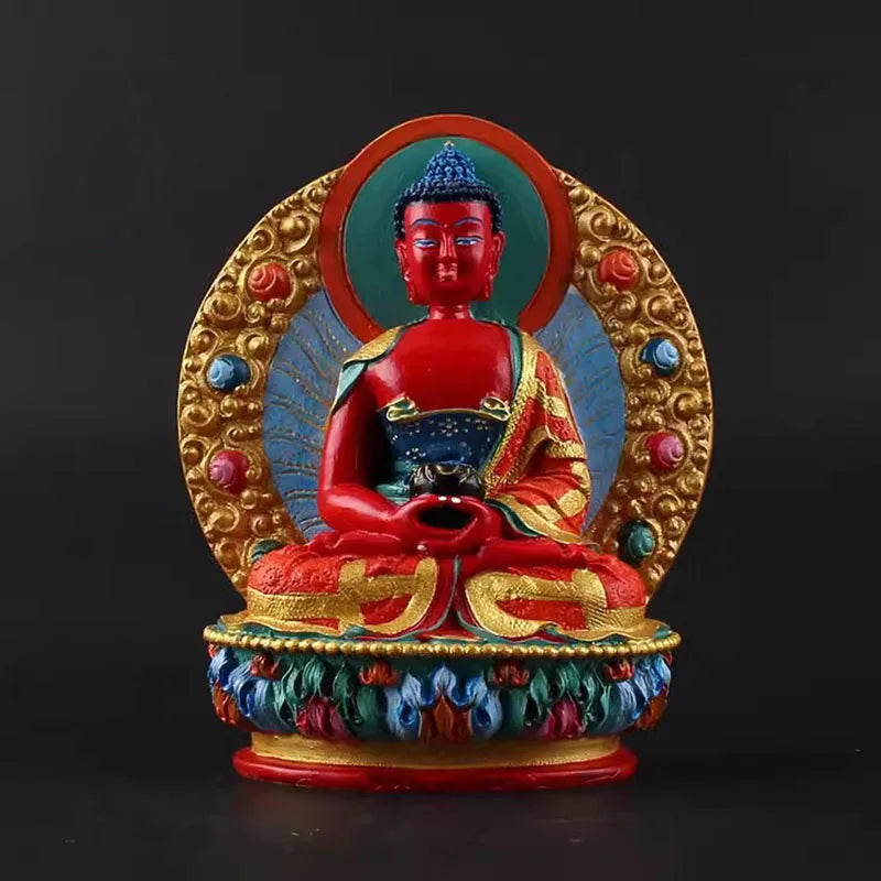 Vajrapani, King dense tracks wead the Bodhisattva, hand painted, small statues of Yamantaka , buddha figurine