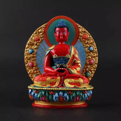 Vajrapani, King dense tracks wead the Bodhisattva, hand painted, small statues of Yamantaka , buddha figurine