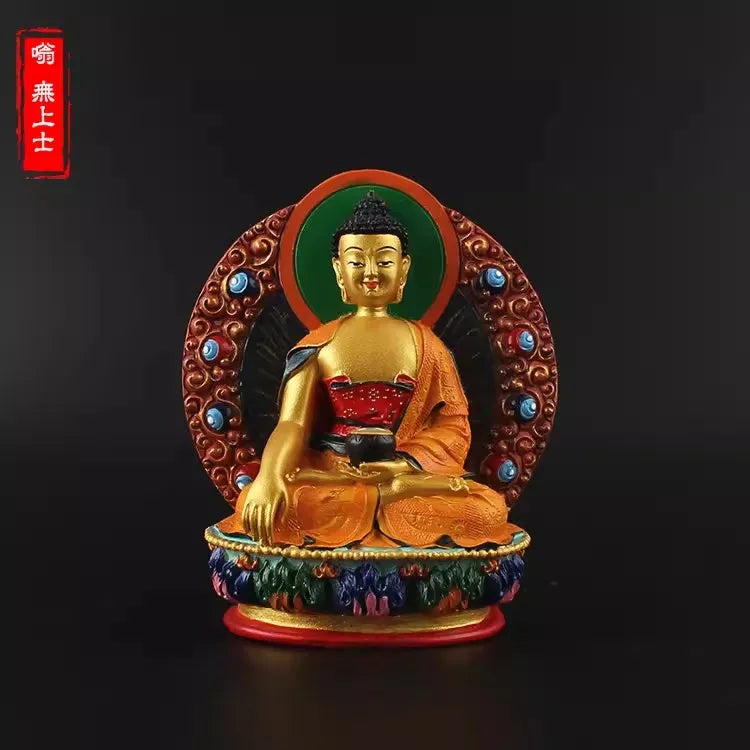 Vajrapani, King dense tracks wead the Bodhisattva, hand painted, small statues of Yamantaka , buddha figurine