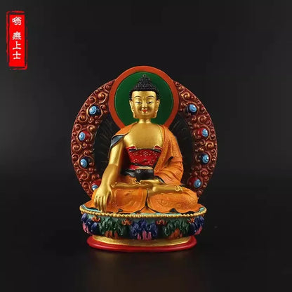 Vajrapani, King dense tracks wead the Bodhisattva, hand painted, small statues of Yamantaka , buddha figurine