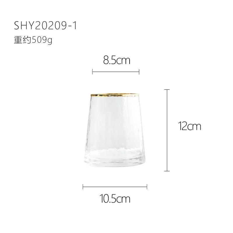 Vase European Style Ins Light Luxury Large Transparent Small Daisy Glass Vase Color Flower Arrangement Home Decoration