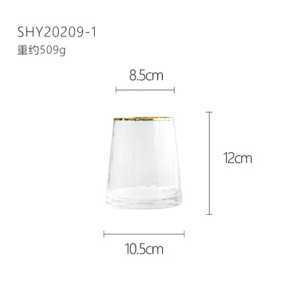 Vase European Style Ins Light Luxury Large Transparent Small Daisy Glass Vase Color Flower Arrangement Home Decoration