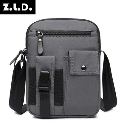 Vegan Crossbody Shoulder Bag Fashion Handbag Black Messenger bag Men Custom Mens Strap Unisex OEM Pockets Customized Bulk