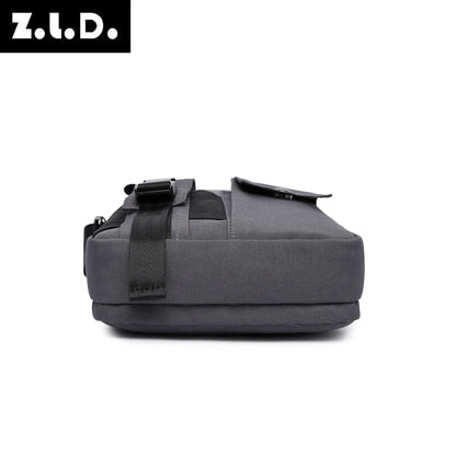 Vegan Crossbody Shoulder Bag Fashion Handbag Black Messenger bag Men Custom Mens Strap Unisex OEM Pockets Customized Bulk