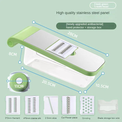 Vegetable Cutter Wholesale Multi-functional Kitchen Cutter   Potato Slicing Shredder  Kitchen Items  Kitchen Accessories