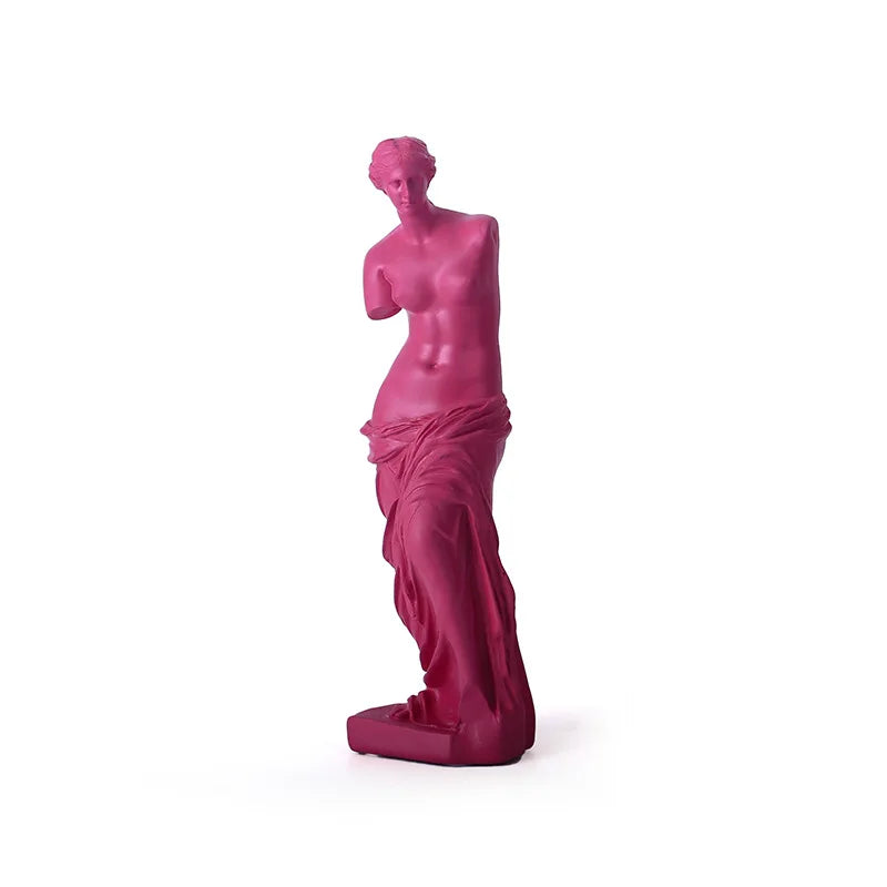 Venus De Milo Statue Abstract Resin Desktop Ornaments Sculpture Miniature Goddess Figurines Character Nordic Crafts Home Decor