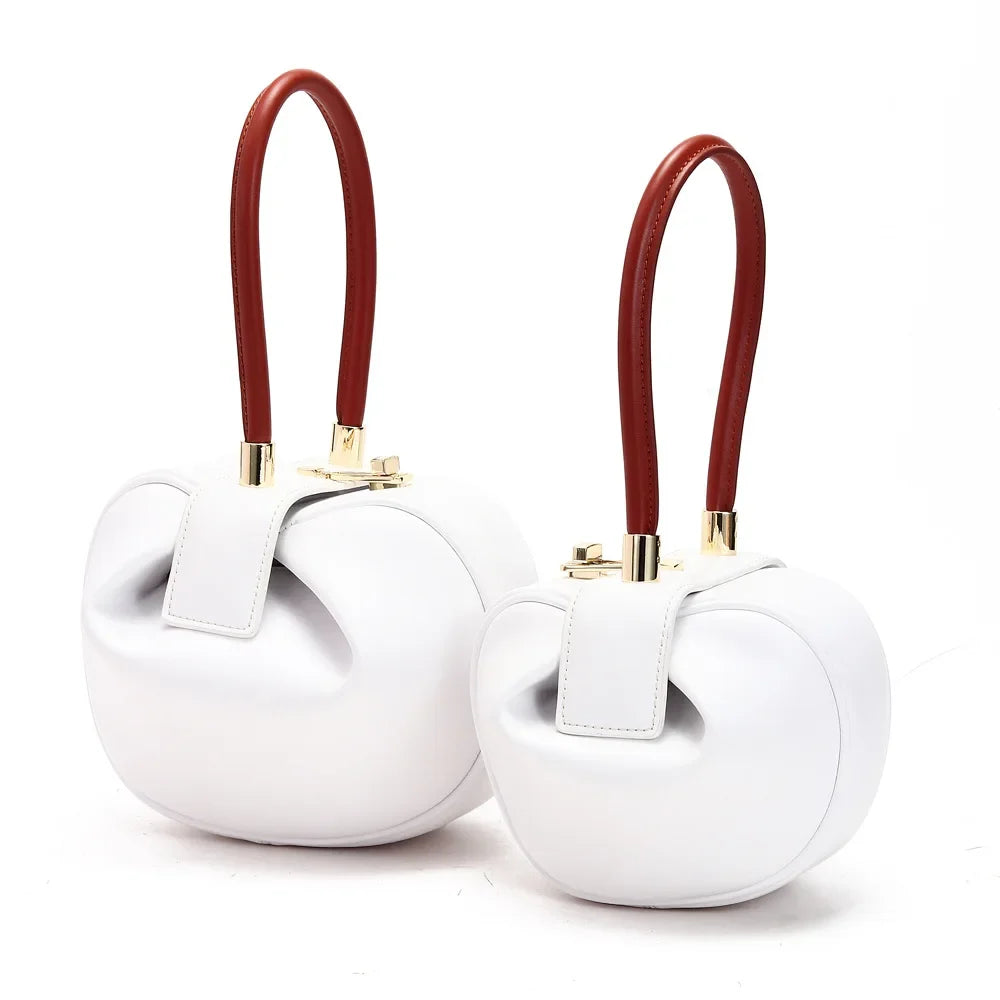 Versatile Niche Handbag European and American Retro Dumpling Bag Genuine Leather Women's Bag Designer Bags Luxury