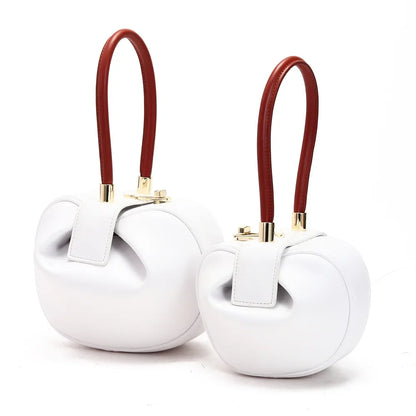 Versatile Niche Handbag European and American Retro Dumpling Bag Genuine Leather Women's Bag Designer Bags Luxury
