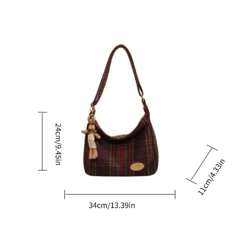 Versatile Shoulder Bag for Daily Use Crossbody Bags Functional Sling Handbag