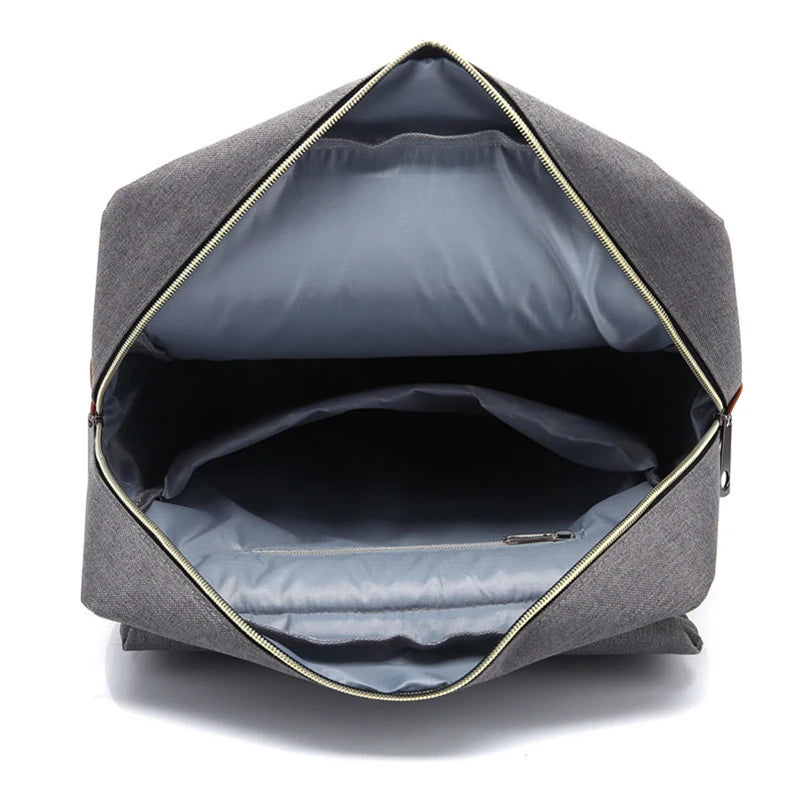 Vintage 16 Inch Laptop Backpack Women Canva Bags Men Travel Leisure University Backpacks Outdoor Casual School Bag for Teenagers