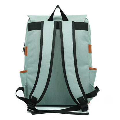 Vintage 16 Inch Laptop Backpack Women Canva Bags Men Travel Leisure University Backpacks Outdoor Casual School Bag for Teenagers