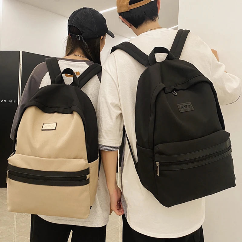 Vintage Design Woman Backpack 2023 New Female Man Travel Rucksack College Student Schoolbag For Teenage Girls Boys