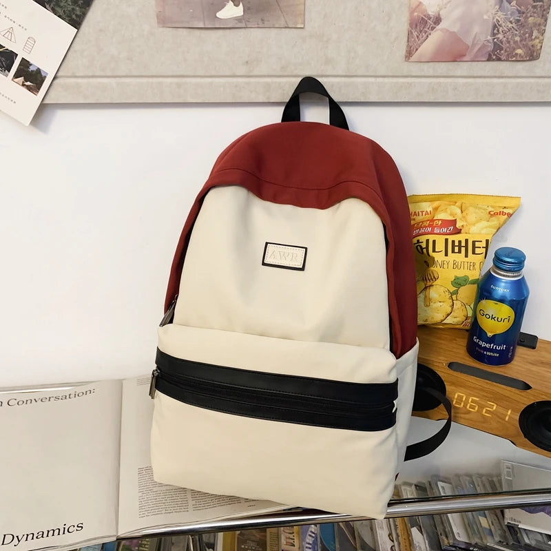 Vintage Design Woman Backpack 2023 New Female Man Travel Rucksack College Student Schoolbag For Teenage Girls Boys