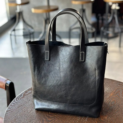 Vintage Large Capacity Commuter Women Totes Versatile Portable Crossbody Shoulder Bags Simple Solid Elegant Bolsas Mujer Moda