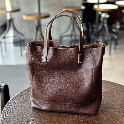 Vintage Large Capacity Commuter Women Totes Versatile Portable Crossbody Shoulder Bags Simple Solid Elegant Bolsas Mujer Moda