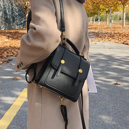Vintage Style Women Small Cover Backpacks knapsack Day Pack Girl School Handbags mini mochila