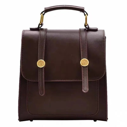 Vintage Style Women Small Cover Backpacks knapsack Day Pack Girl School Handbags mini mochila