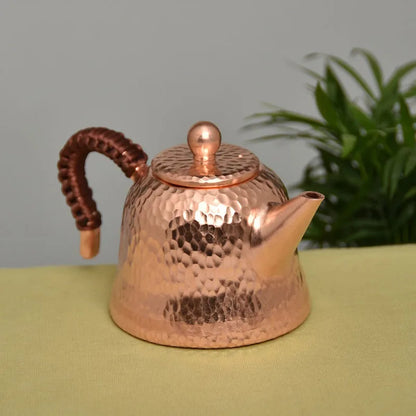 Vintage Tea Kettle Japanese Copper Teapot Small Whter Pot Oolong Puer Tea Services Chinese Yixing Teapot Kung Fu Teapots 200ML