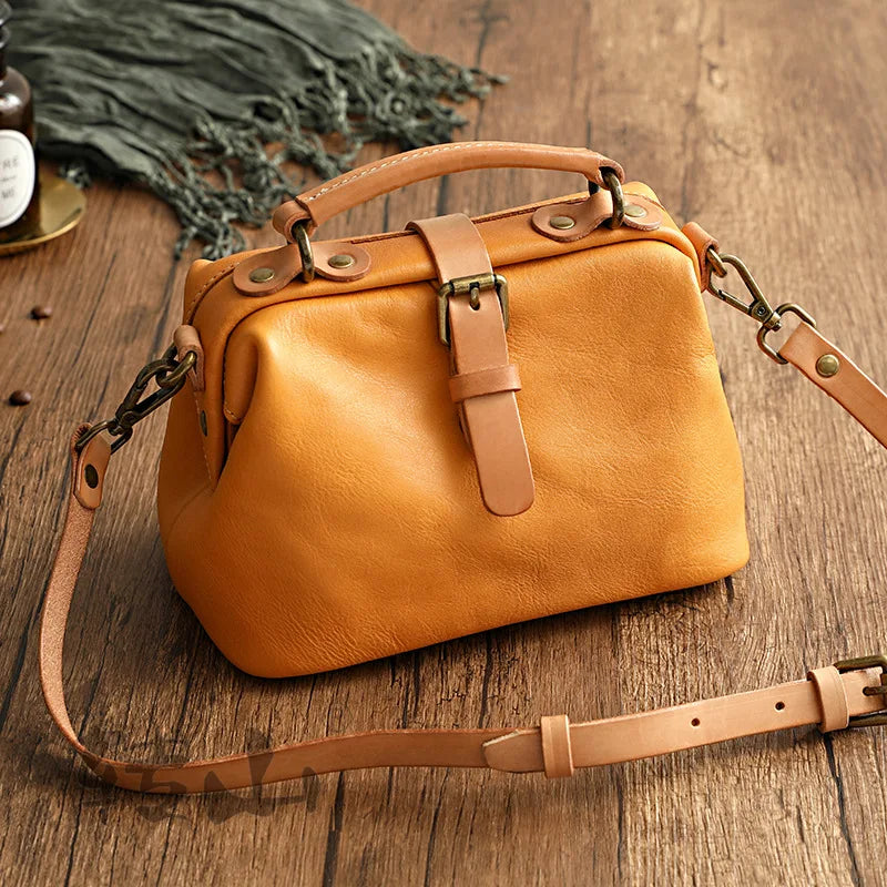 Vintage Trend High Quality Leather Handbags Versatile One Shoulder Crossbody Purses Clutch Women Bags 2024 New Luxury Bolsos