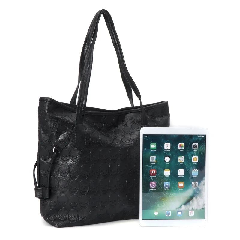 Vintage Women Handbag Shoulder Bags Tote Purse Messenger Hobo Skull Bag