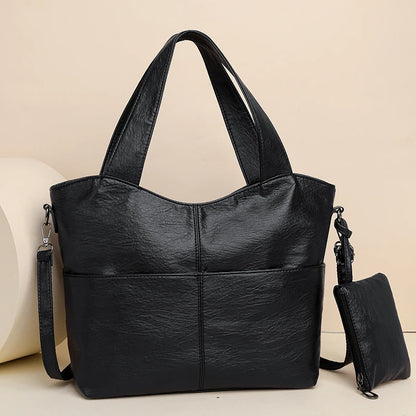 Vintage Women's Hand Bag Classic Tote Bag Luxury Handbags Women Shoulder Bags Female Top-handle Bags Fashion Brand Handbags Sac