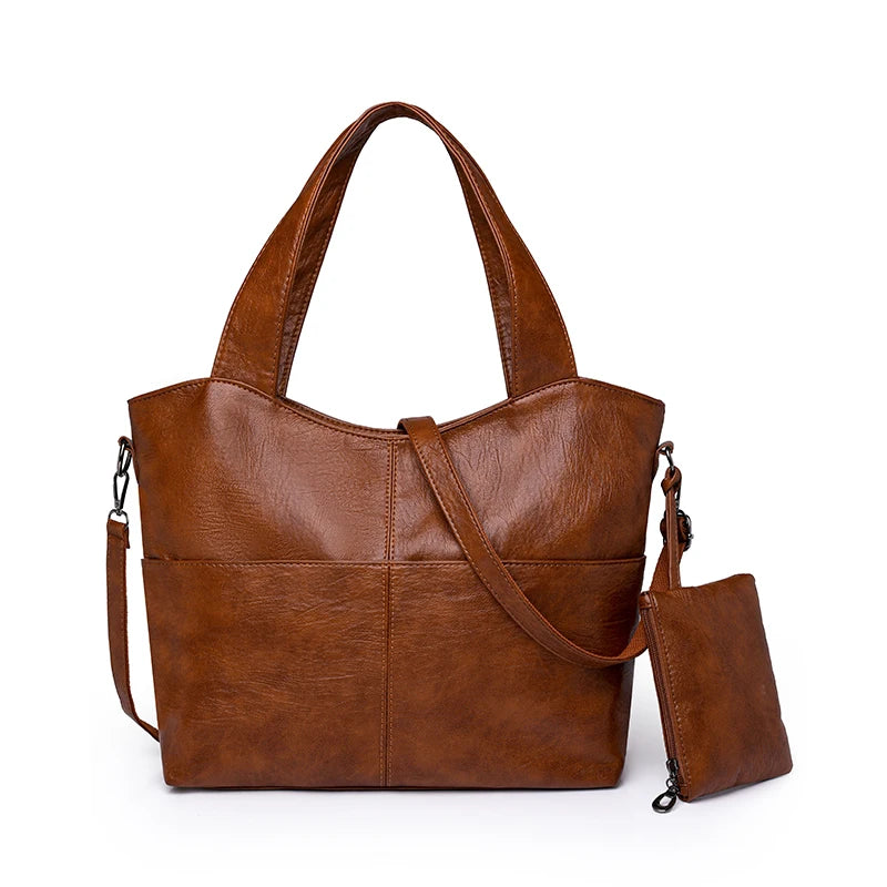 Vintage Women's Hand Bag Classic Tote Bag Luxury Handbags Women Shoulder Bags Female Top-handle Bags Fashion Brand Handbags Sac