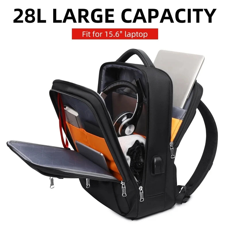 WIERSOON Backpack Laptop Waterproof 15.6 Inch Daily Work Business Backpack Men School back pack mochila Men's Backpack Female