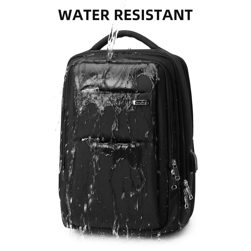WIERSOON Backpack Laptop Waterproof 15.6 Inch Daily Work Business Backpack Men School back pack mochila Men's Backpack Female