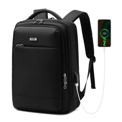 WIERSOON Men Anti theft Waterproof Laptop Backpack 15.6 Inch Daily Work Business Backpack School back pack mochila for women