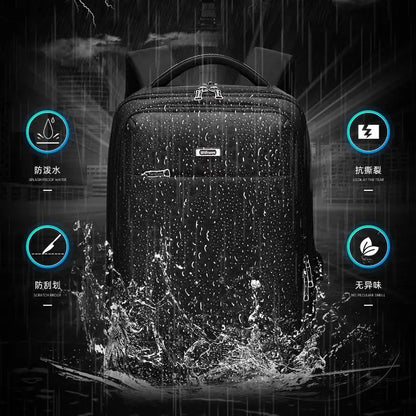 WIERSOON Men Anti theft Waterproof Laptop Backpack 15.6 Inch Daily Work Business Backpack School back pack mochila for women
