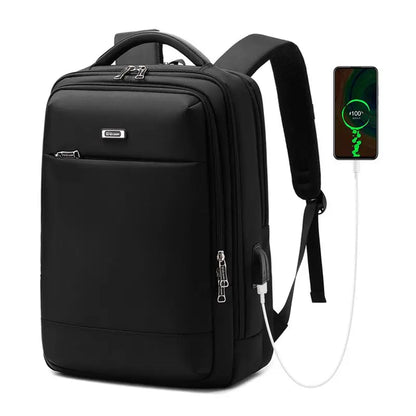 WIERSOON Men Anti theft Waterproof Laptop Backpack 15.6 Inch Daily Work Business Backpack School back pack mochila for women