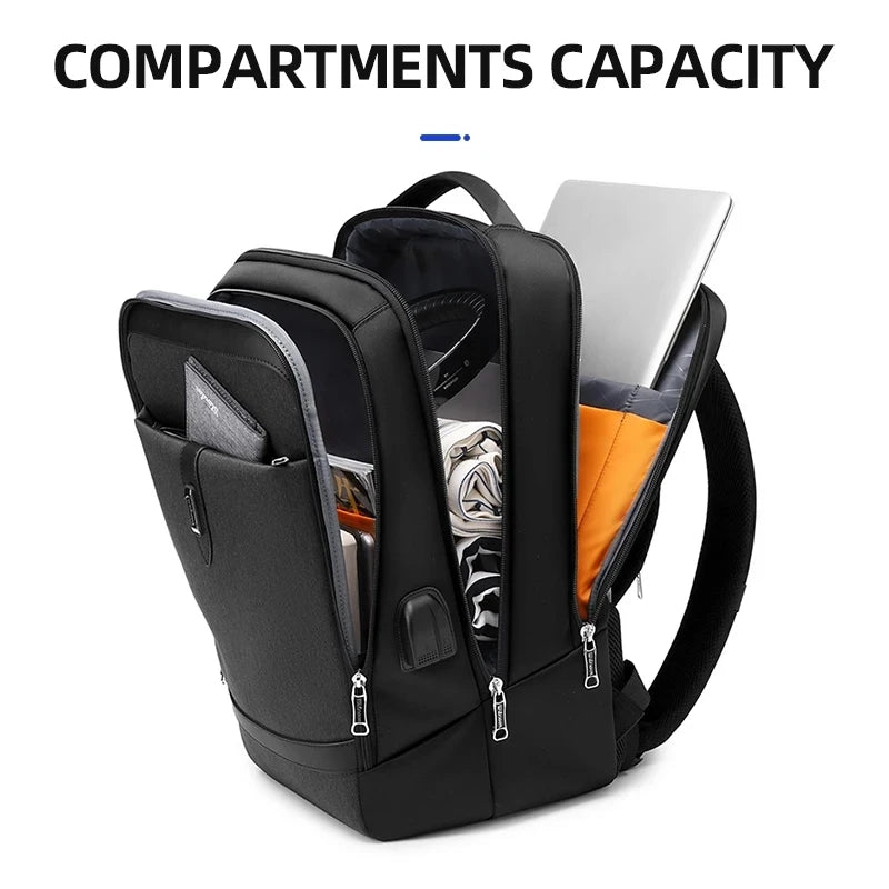 WIERSOON School Bags 15.6 inch 30L Laptop Backpacks Waterproof Casual Shoulder Bagpack Travel Teenage Men's Backpack mochila