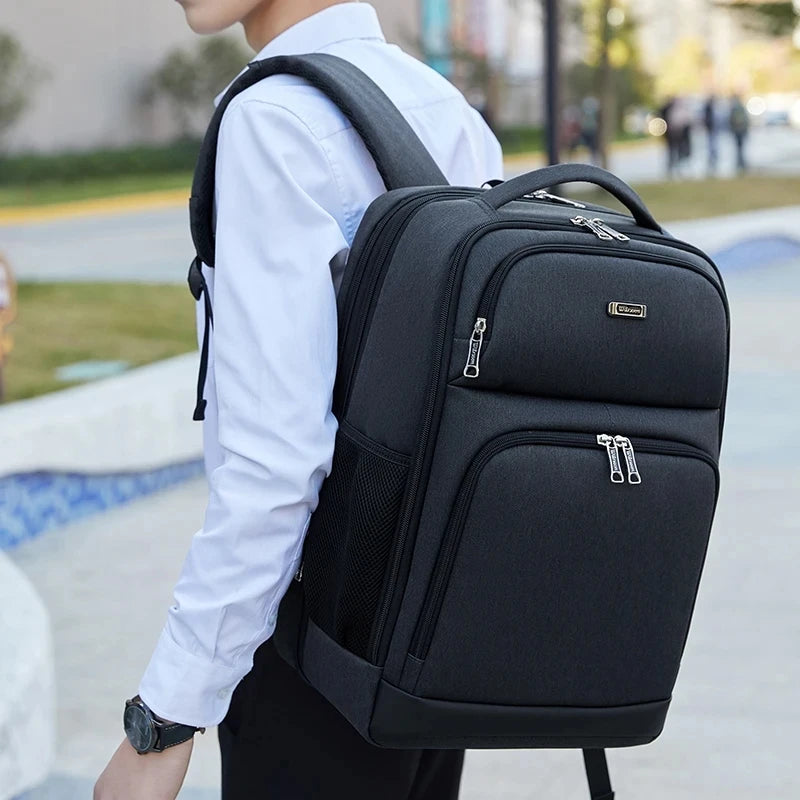 WIERSOON Schoolbag man USB Charging Laptop 15.6 Inch Business Backpack Men Travel Backpack Mochila for Women