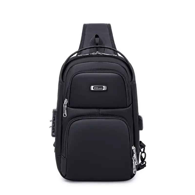 WIERSOON Tactical Chest bag New Anti-thief Men Crossbody
