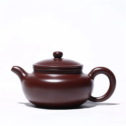 WSHYUFEI Authentic Yixing teapot zisha tea pot Raw ore Purple mud Chinese handmade kettle purple clay drinkware 210ml