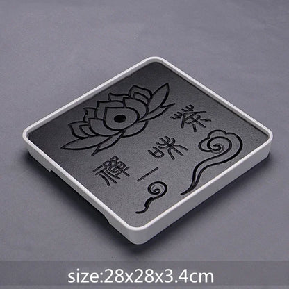 WSHYUFEI  China Bamboo Tray Tea Tray fruit dish Drainage Water Storage Table Tea Tea ceremony etiquette TeaAccessories