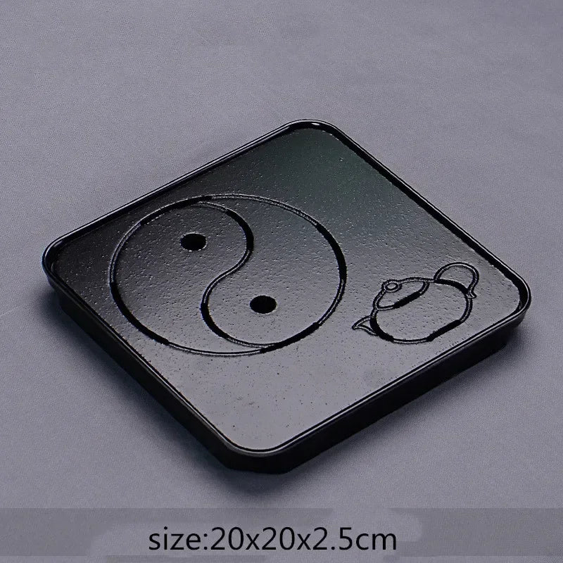 WSHYUFEI  China Bamboo Tray Tea Tray fruit dish Drainage Water Storage Table Tea Tea ceremony etiquette TeaAccessories