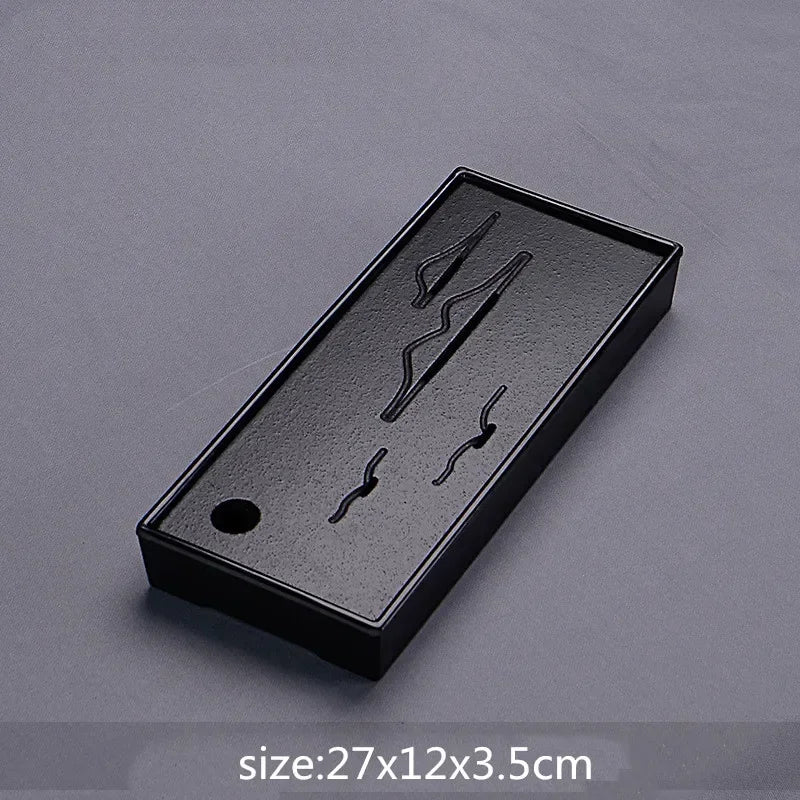 WSHYUFEI  China Bamboo Tray Tea Tray fruit dish Drainage Water Storage Table Tea Tea ceremony etiquette TeaAccessories