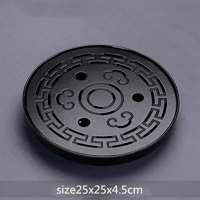 WSHYUFEI  China Bamboo Tray Tea Tray fruit dish Drainage Water Storage Table Tea Tea ceremony etiquette TeaAccessories