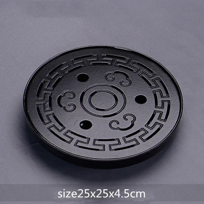 WSHYUFEI  China Bamboo Tray Tea Tray fruit dish Drainage Water Storage Table Tea Tea ceremony etiquette TeaAccessories