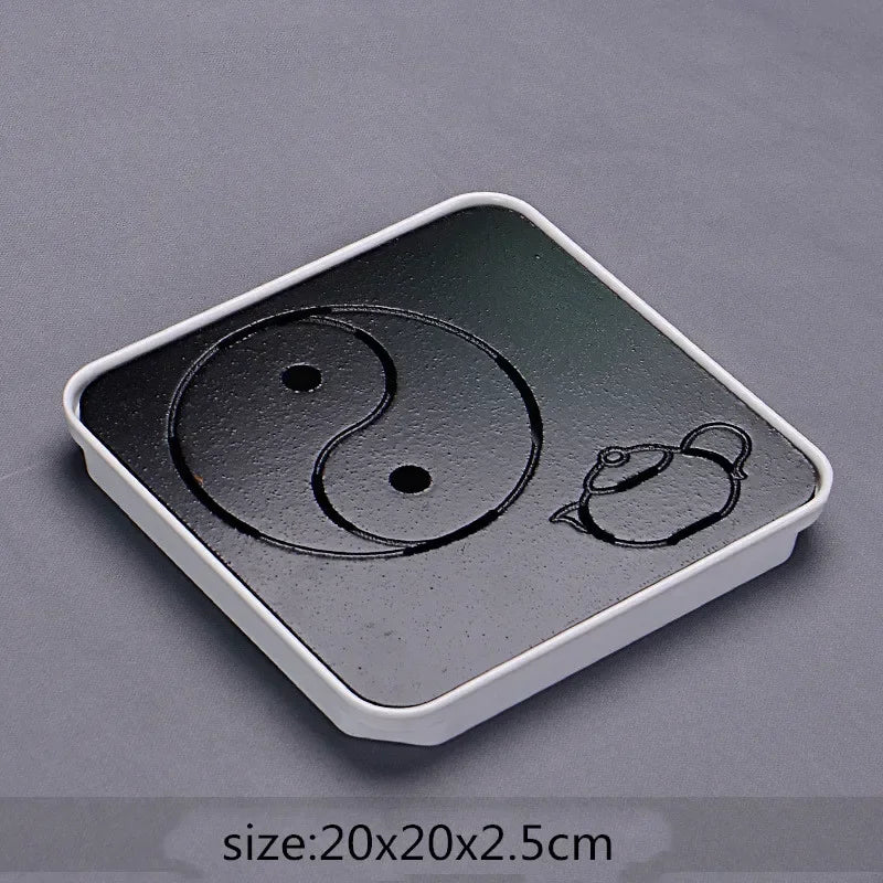WSHYUFEI  China Bamboo Tray Tea Tray fruit dish Drainage Water Storage Table Tea Tea ceremony etiquette TeaAccessories