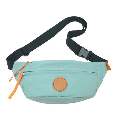 Waist Pack Nylon Waist Belt Bag Men Fashion Colorful Bum Travel Purse Phone Pouch Pocket Hip Sling Bag