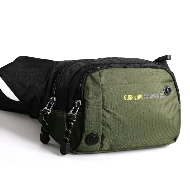 Waist bag New Waterproof Men Chest Bag Multi-Color Choice Shoulder Messenger Bags Mobile Phone Bag