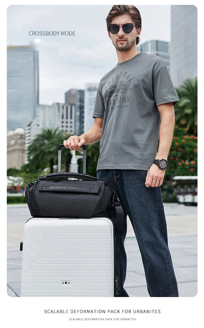 Waist bag for men Crossbody Bag Men's Waist bag Fashion Small Shoulder Bag Large Capacity Waterproof Messenger bag